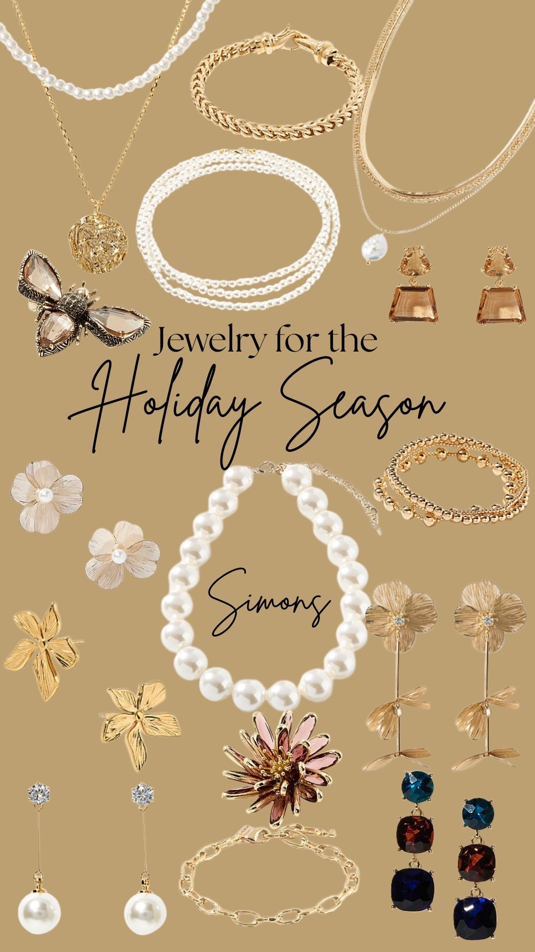 Get ready for the holidays with gorgeous jewelry from
Simons that will make you sparkle and shine! Plus will not brake the bank!✨

#LTKgiftguide #LTKpartywear #LTKholiday