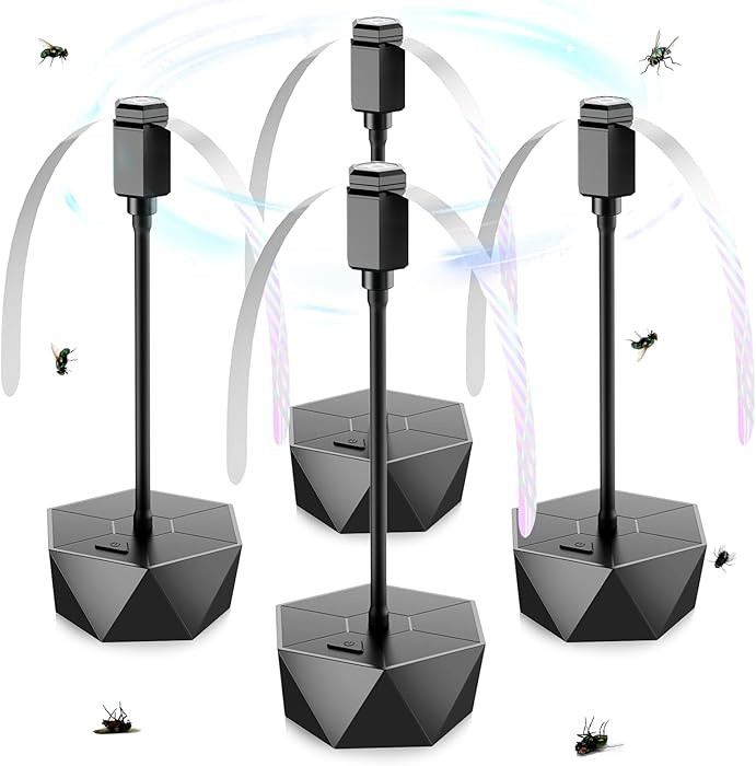 PIMAG Fly Fans for Tables, Fly Repellent Fan Outdoor Indoor Keep Flies Away, Fly Repellent Fans f... | Amazon (US)