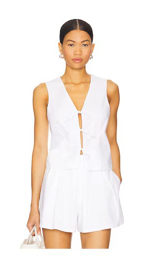 Aliza Top in White | Revolve Clothing (Global)