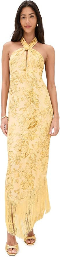 Women's Fringed Asymmetrical Dress | Amazon (US)