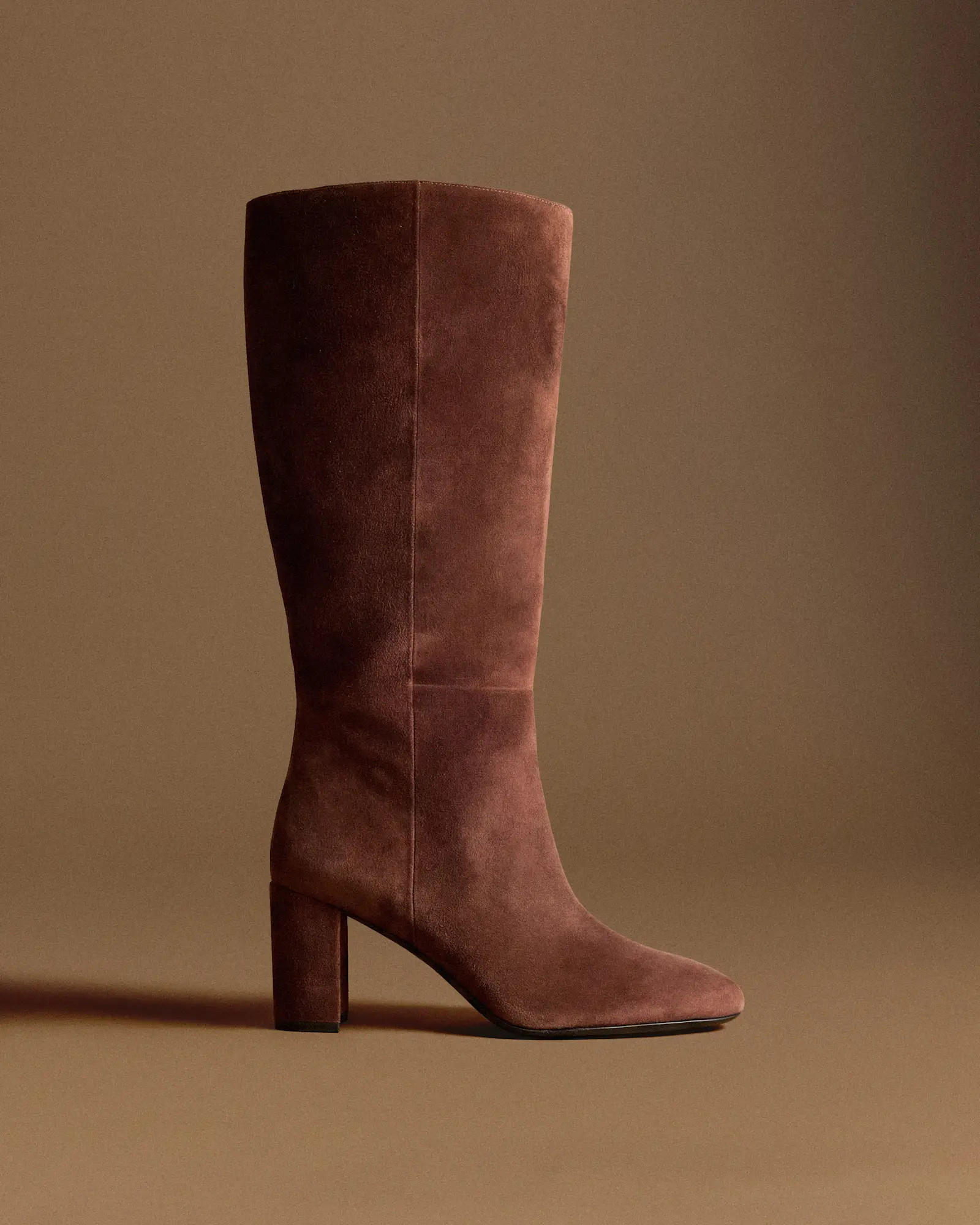 Italian Suede Block Heel Boots | Quince