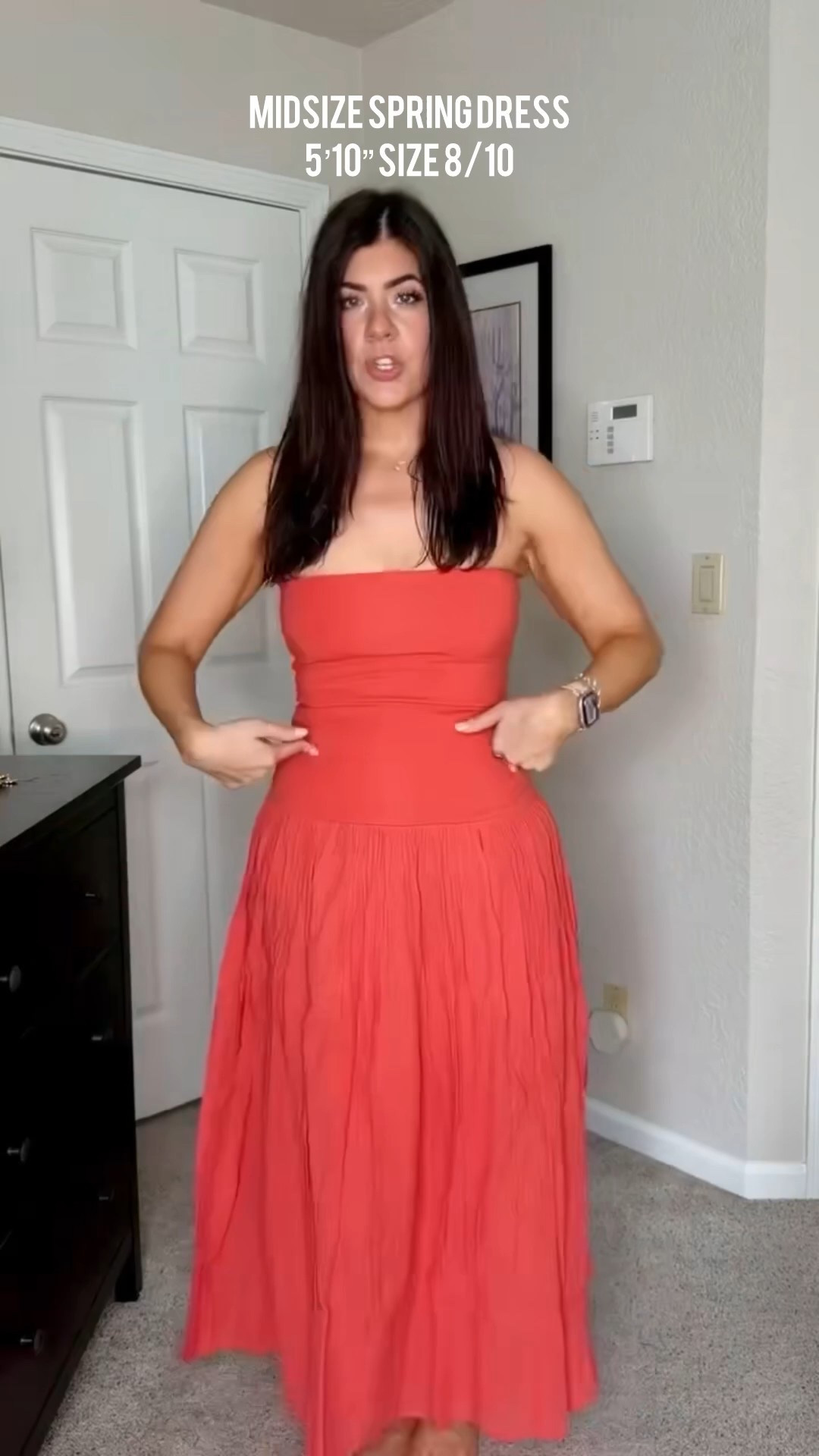 In a medium strapless convertible dress- size up if in between

Spring dress, Midsize spring dress Wedding Guest Dress, Date Night Outfits, Resort Wear, Vacation Outfits, Business Casual, Cocktail Dress, Spring Dresses, Summer Outfits, Midsize Fashion, Easter Dress, Spring Outfit, Maxi Dress, Midsize dresses, Casual dress, Everyday dresses, Date Night dresses, cocktail dress, baby shower dress, bridal shower, guest dresses, event dress picks, affordable dresses, size inclusive fashion

#LTKWedding #LTKMidsize #LTKSeasonal