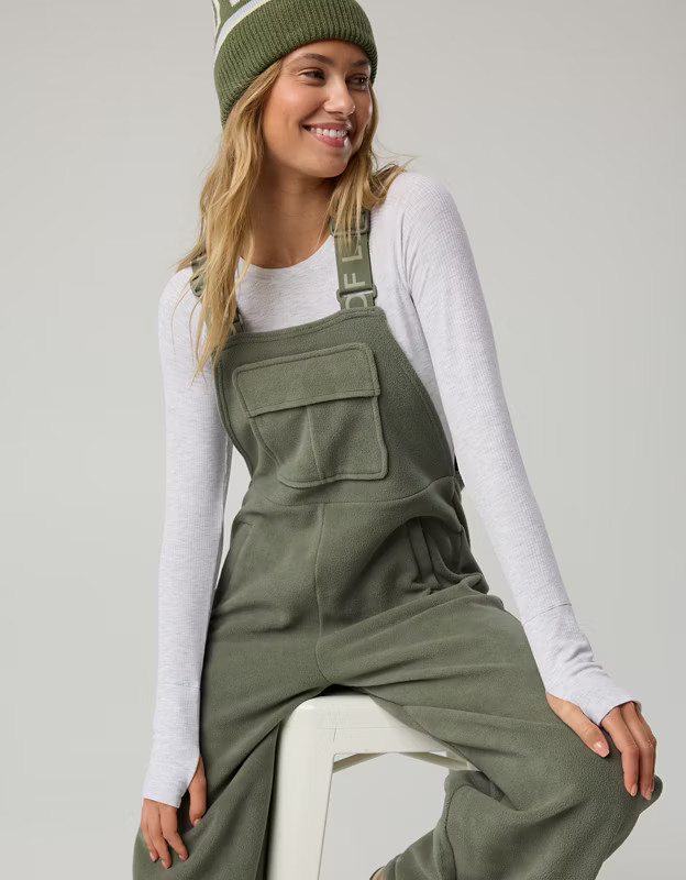 OFFLINE By Aerie Polar Fleece Overalls | Aerie