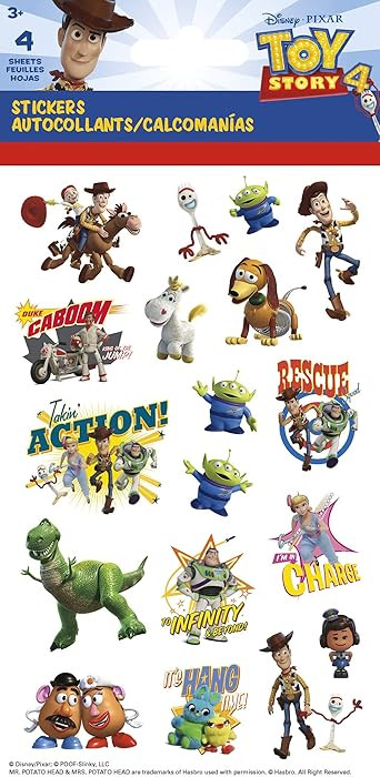 Trends International Toy Story Standard Sticker-4 Sheet, Multi | Amazon (US)