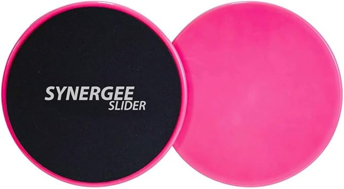 Synergee Core Sliders. Dual Sided Use on Carpet or Hardwood Floors. Abdominal Exercise Equipment | Amazon (US)