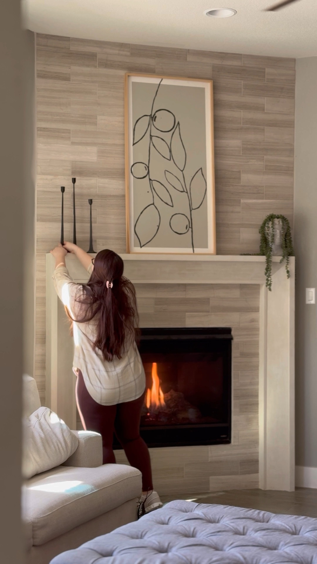 Grecian bust planter with faux string of pearls is the perfect mantel statement piece!

Home decor, Anthro, living roomm

#LTKhome #LTKfindsunder50 #LTKSeasonal