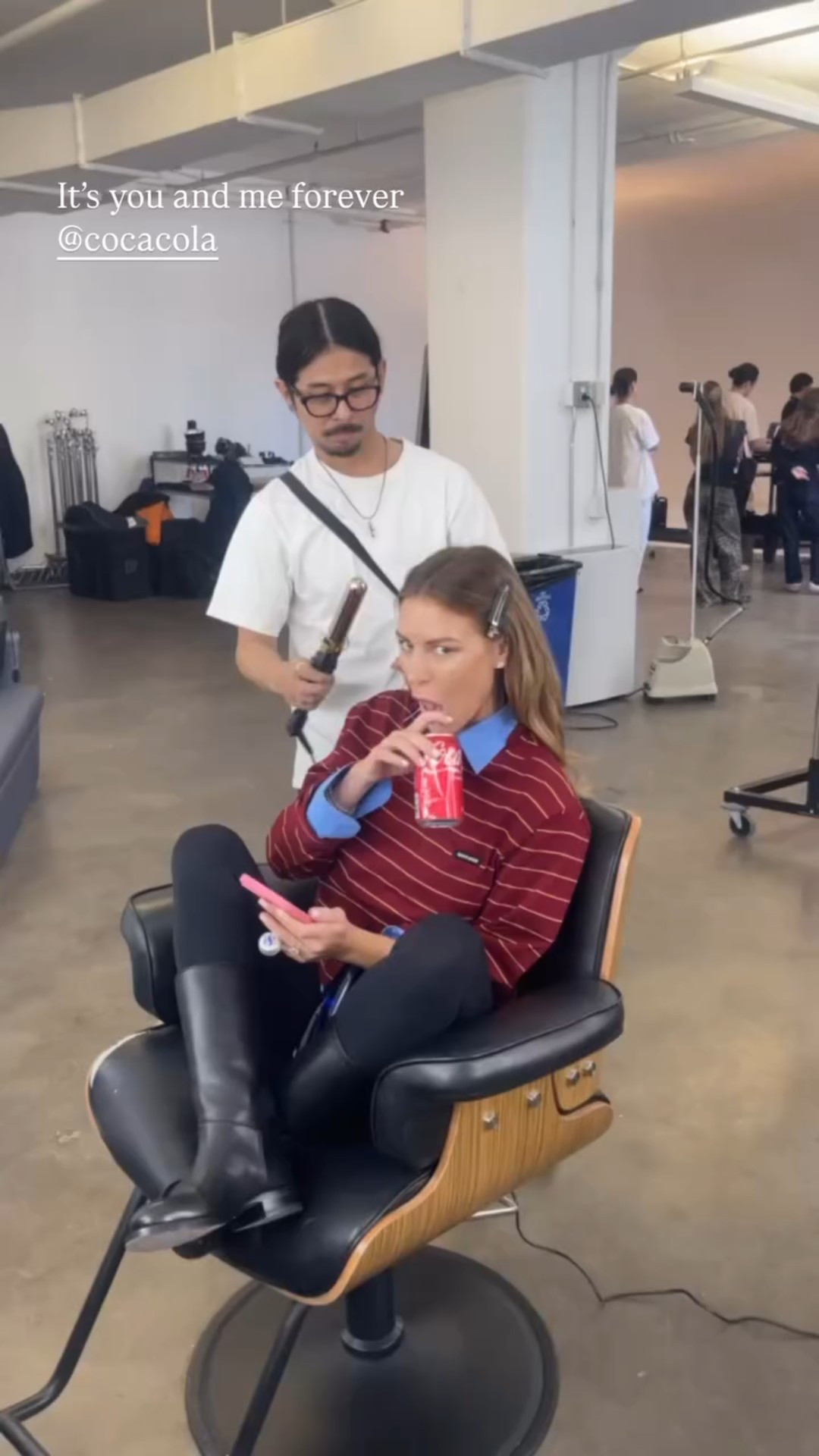 It’s you and me forever @cocacola