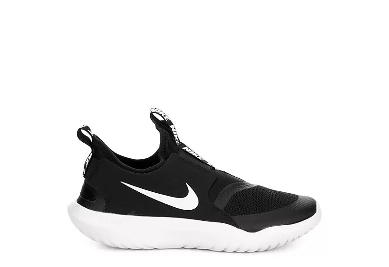 Nike Boys Flex Runner Slip On Sneaker - Black | Rack Room Shoes