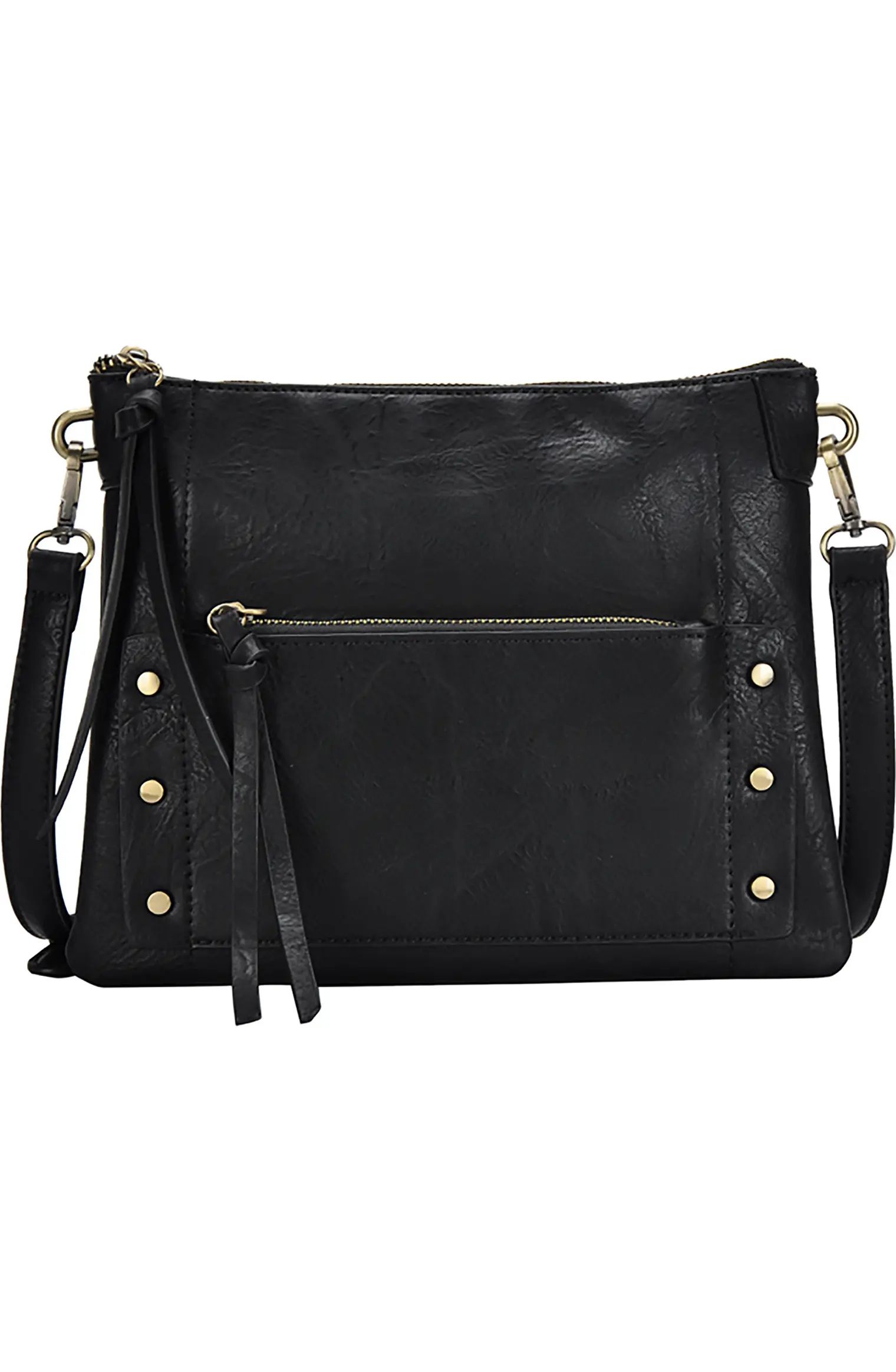 Studded Faux Leather Crossbody Bag | Nordstrom