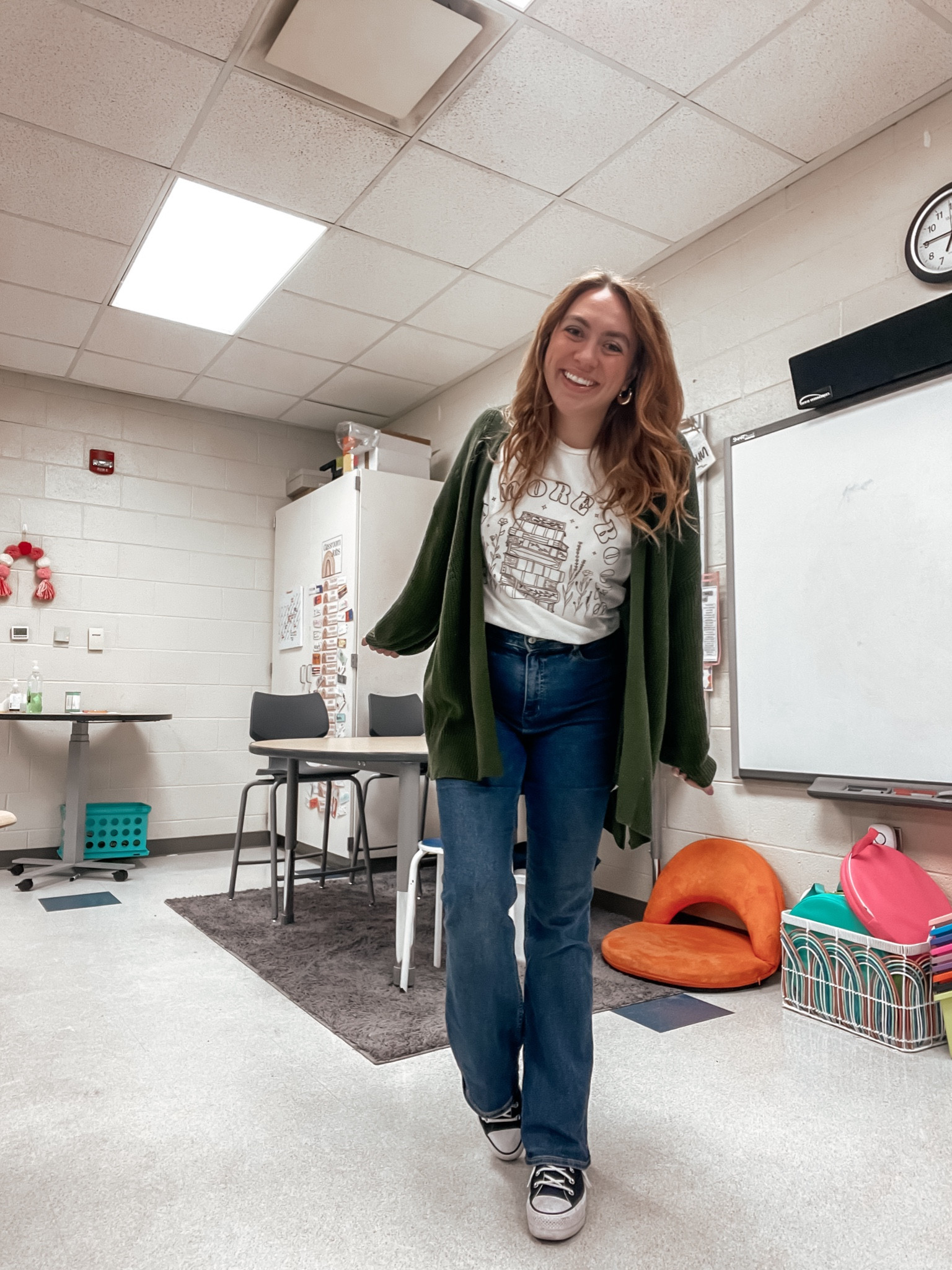 Teacher outfits, teacher style, teacher fashion, teacher shirts, teacher t-shirts, bookish shirts, casual work outfits, spring outfits, comfortable work outfits

#LTKfindsunder100 #LTKfindsunder50 #LTKworkwear