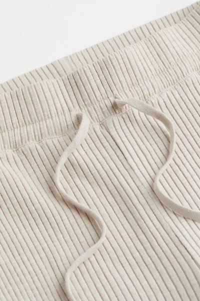 Ribbed Cotton Pants | H&M (US)