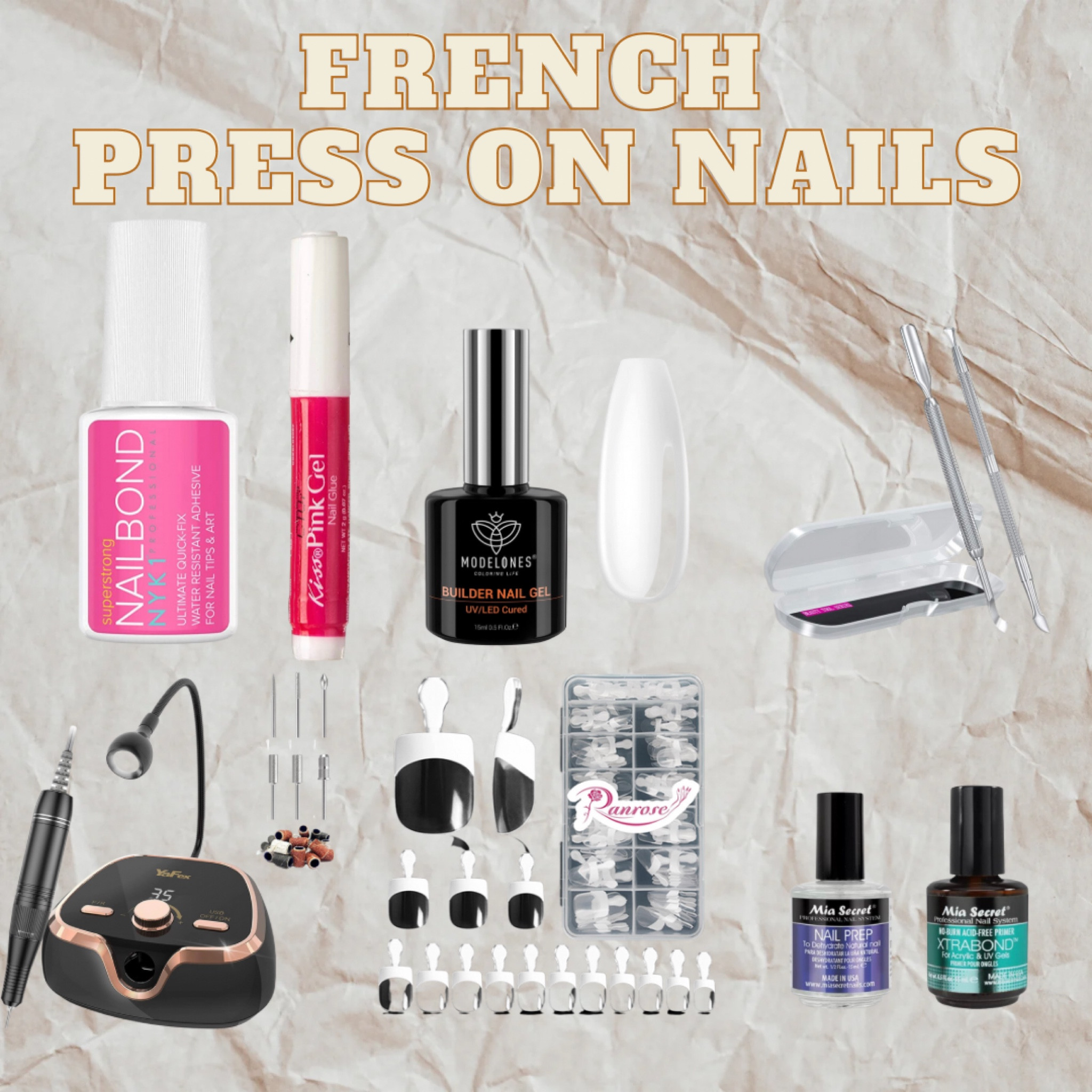Press on nails must haves 

#LTKFind #LTKSale #LTKbeauty