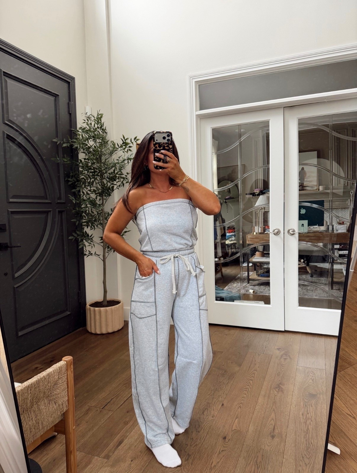 The cutest strapless jumpsuit for spring 🌸 I’m wearing a small 

#LTKootd #LTKActive #

#LTKootd #LTKgrwm #LTKSeasonal