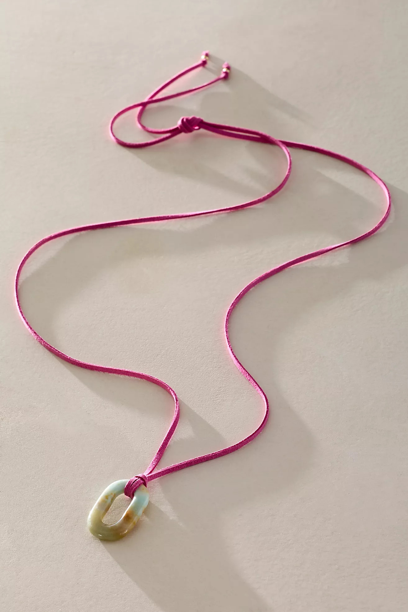 ALV Semiprecious Stone On Suede Necklace | Free People (Global - UK&FR Excluded)