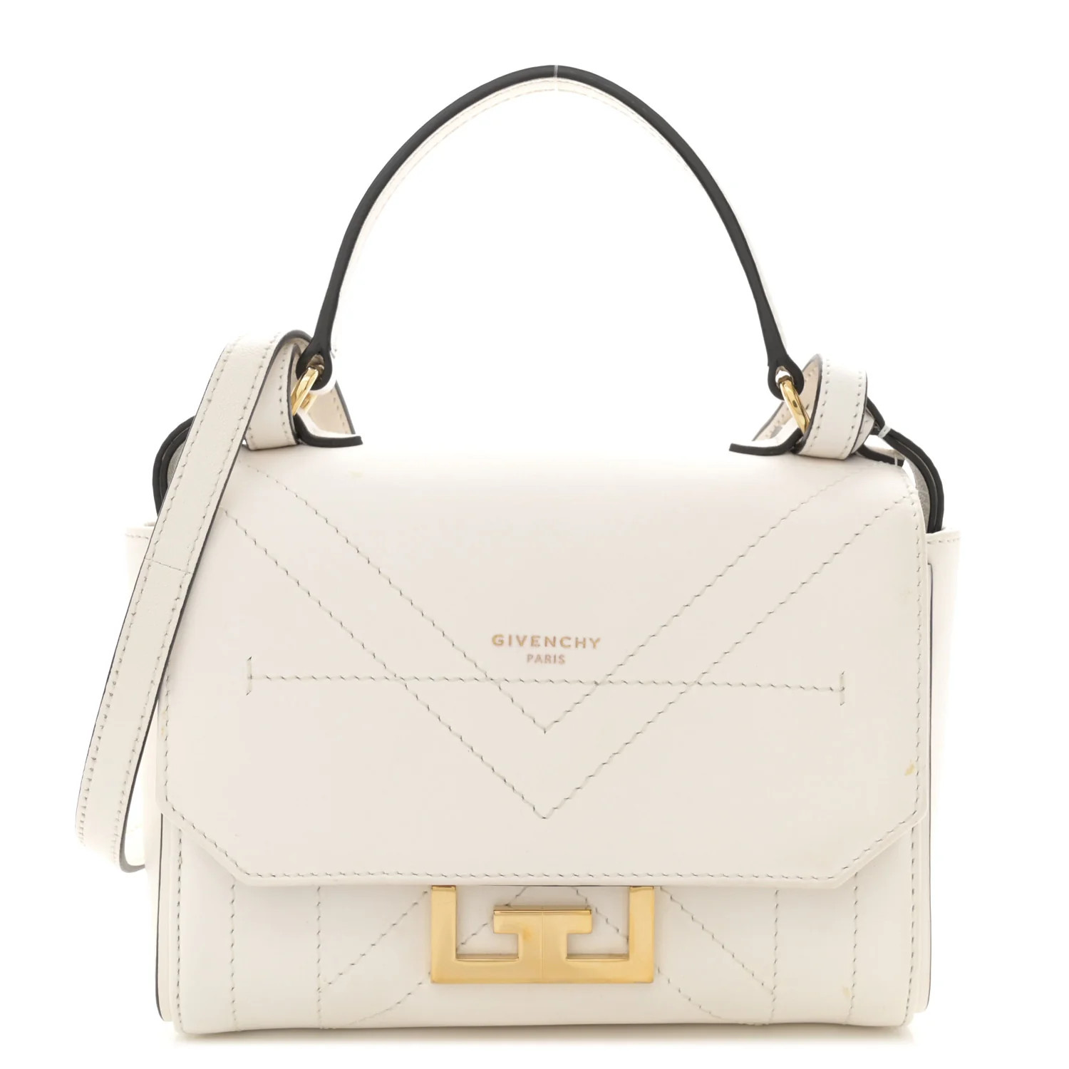 Calfskin Mini Eden White | FASHIONPHILE (US)