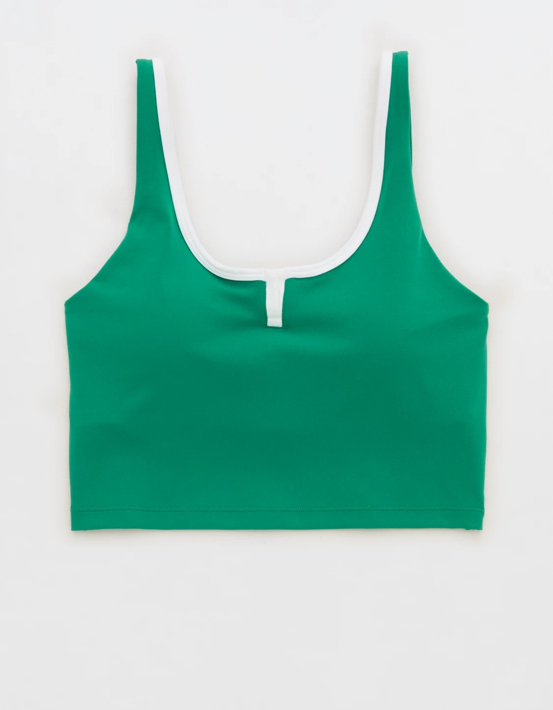 OFFLINE By Aerie Real Me Tipped Low Key Longline Sports Bra | Aerie