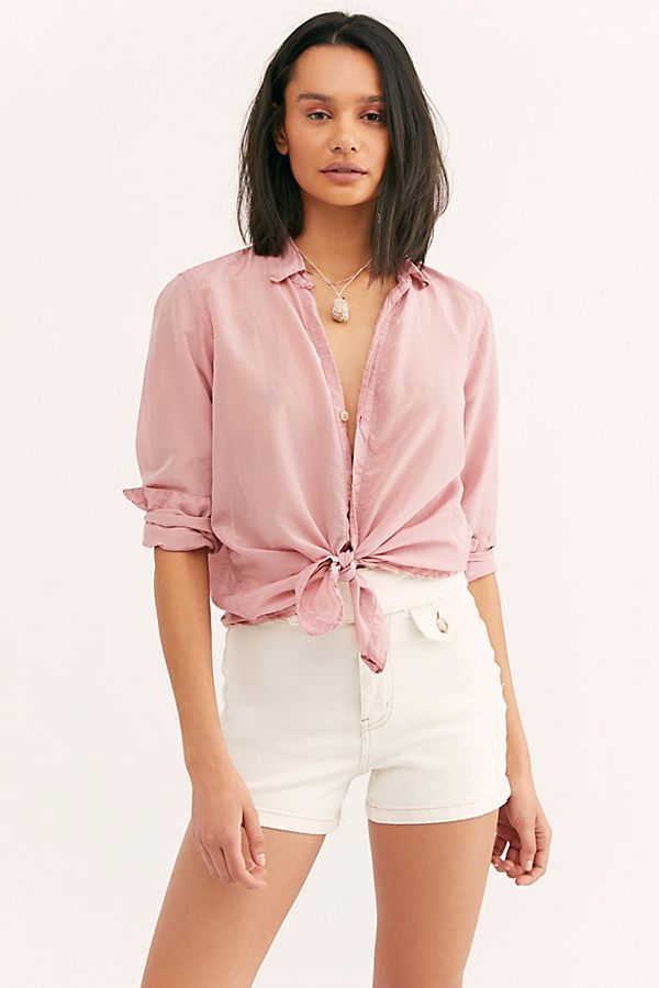 Marshmallow Silk Buttondown | Free People (Global - UK&FR Excluded)
