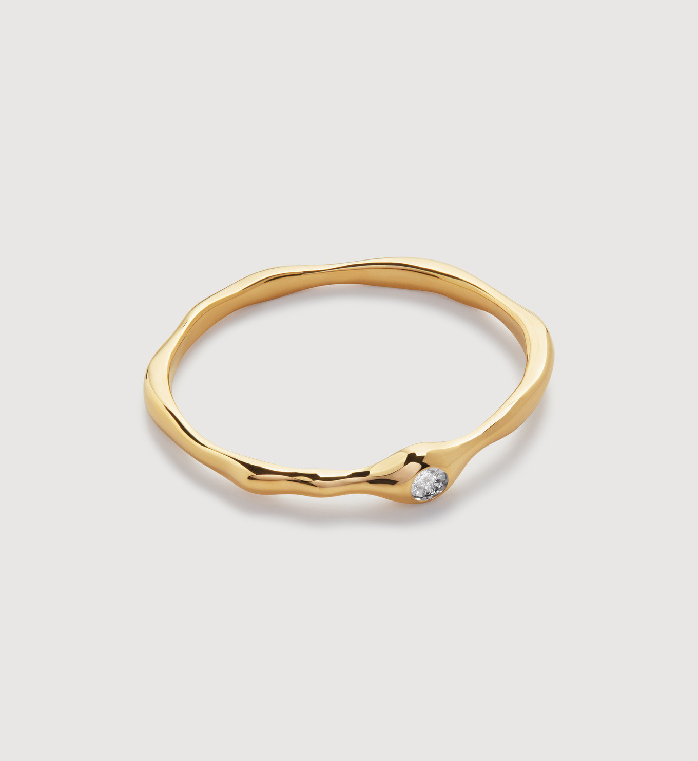 Siren Diamond Stacking Ring | Monica Vinader (Global)