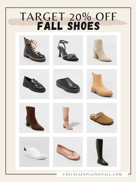 Target circle week sale! These fall shoes are so chic and most are under $40! Including the knee high boots which are super on trendy. Also linking pretty ballet flats, clogs and mules and chic Chelsea boots for fall! All from target and on major sale alert. 

Target find, target sale, shoe sale, fall boots, women’s shoes, boots on sale, ankle boots, booties 


#LTKshoecrush #LTKfindsunder50 #LTKsalealert