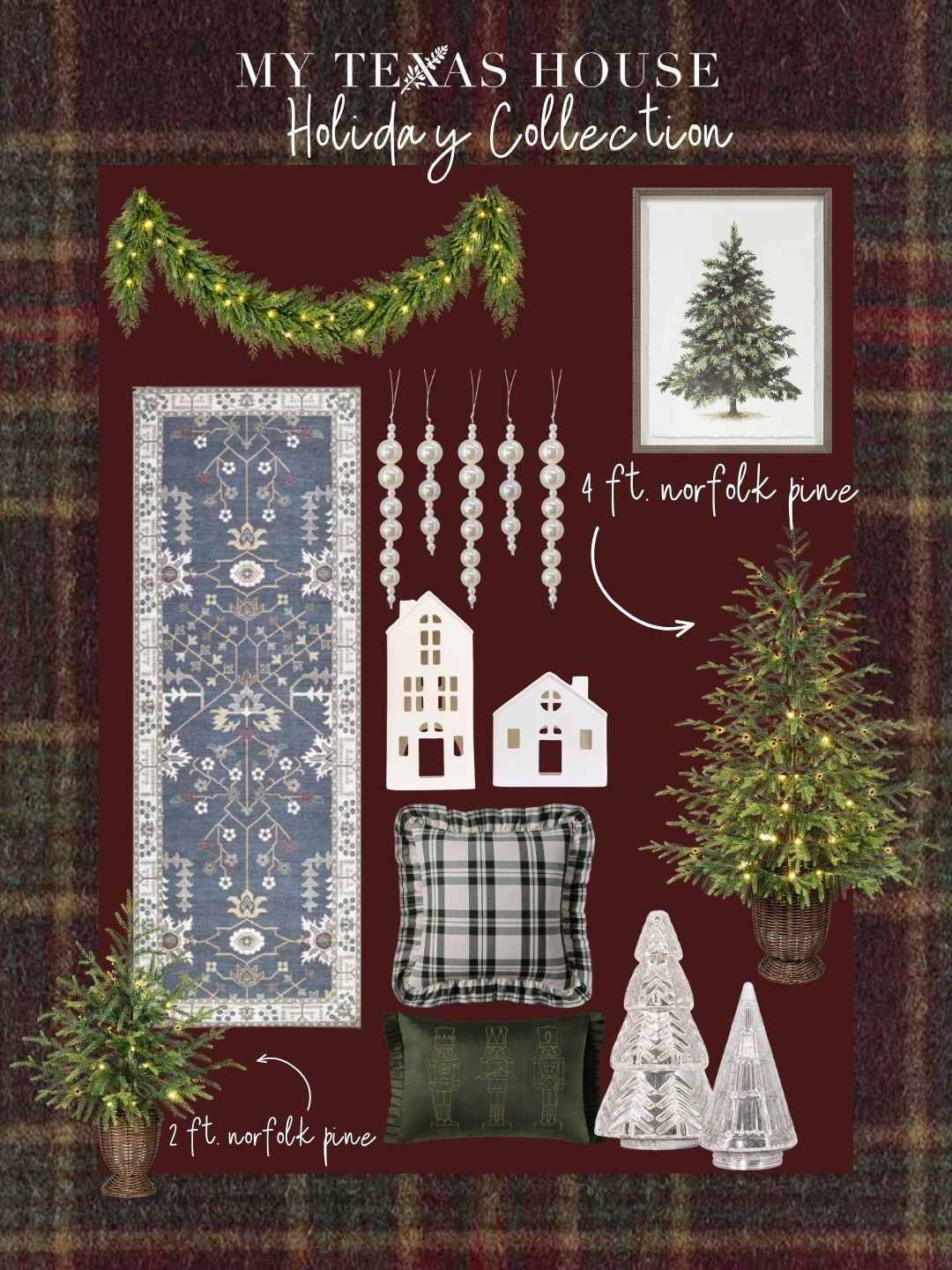 Look at this holiday decor lineup!? Loving how it looks paired with this gorgeous rug from our fall collection! 

 #LTKSeasonal #LTKHome