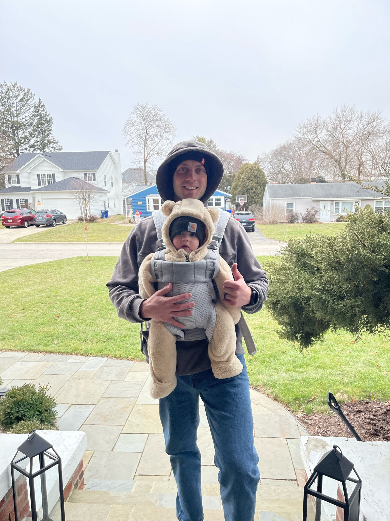 Our baby bear 🥰

Baby winter outfit, snow outfit, baby carrier, winter baby suit

#LTKkids #LTKfamily #LTKbaby