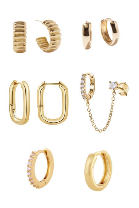 Favorite affordable gold earrings for ear stacks!

#LTKunder100 #LTKunder50 #LTKstyletip