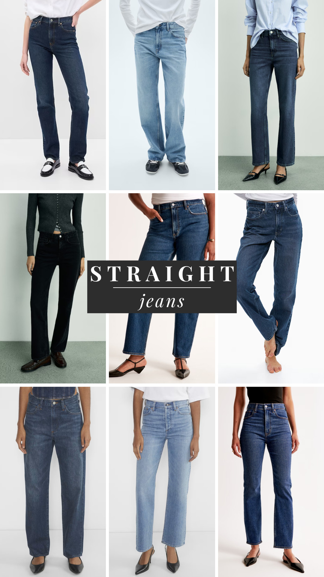 Straight Leg jeans 

 #LTKSeasonal #LTKFindsUnder100 #LTKStyleTip