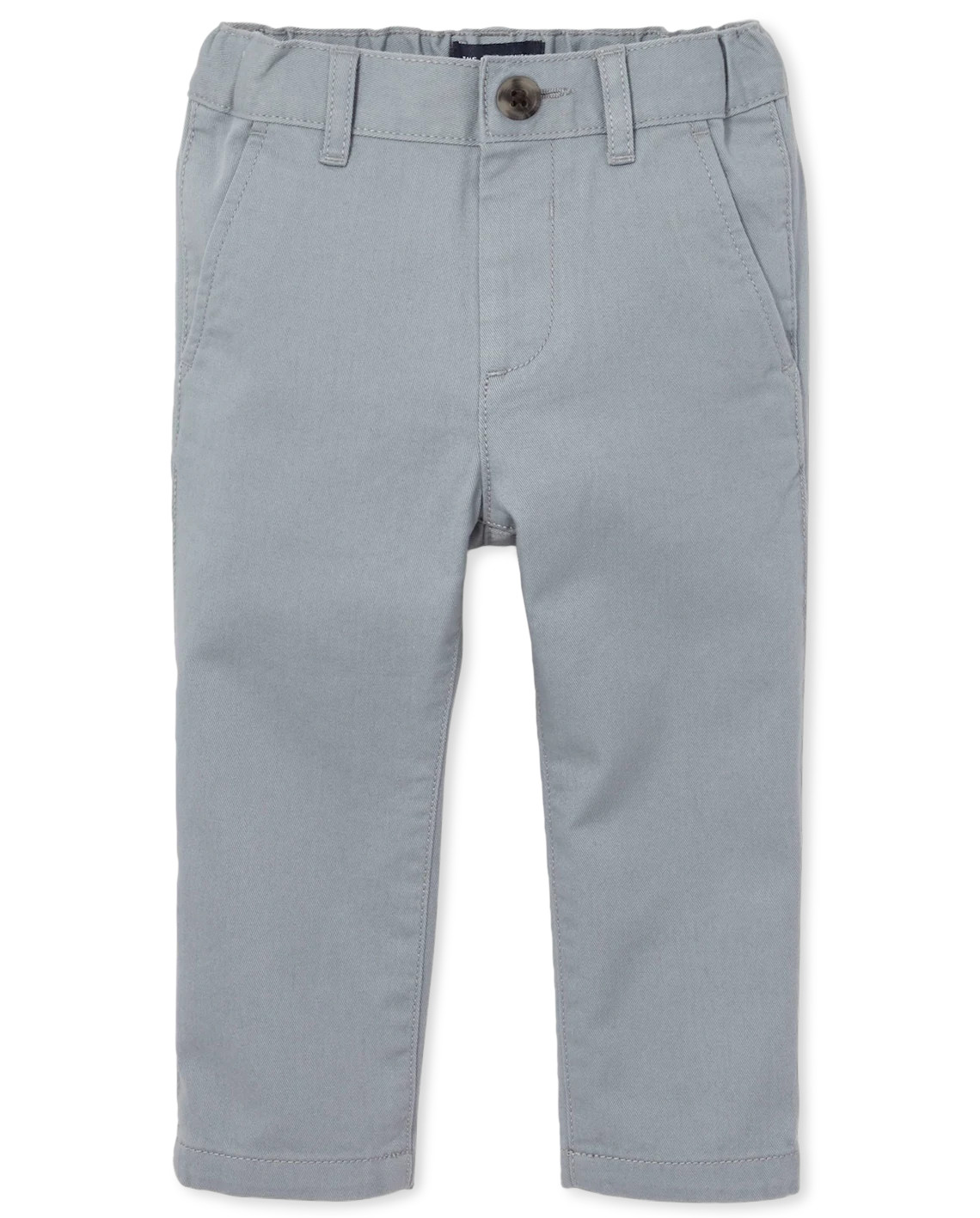 Baby And Toddler Boys Uniform Stretch Skinny Chino Pants - gray | The Children's Place