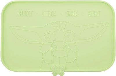 STAR WARS THE MANDALORIAN GROGU Snack Silicone Dog & Cat Food Mat, Green | Chewy.com