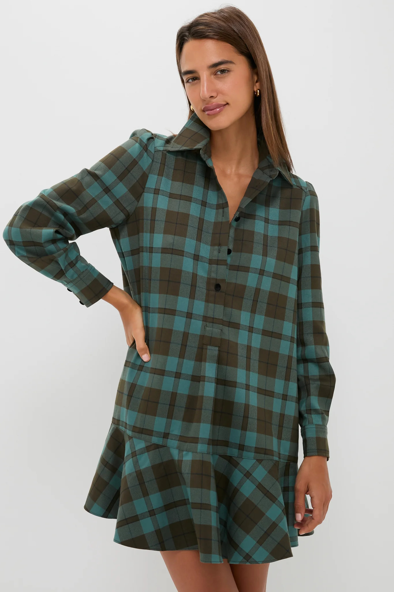 Isle of Skye Plaid Callahan Shirt Dress | Tuckernuck (US)