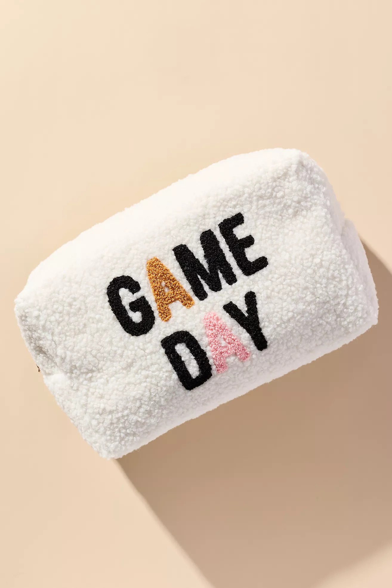 Shiraleah Game Day Sherpa Zip Pouch | Anthropologie (US)