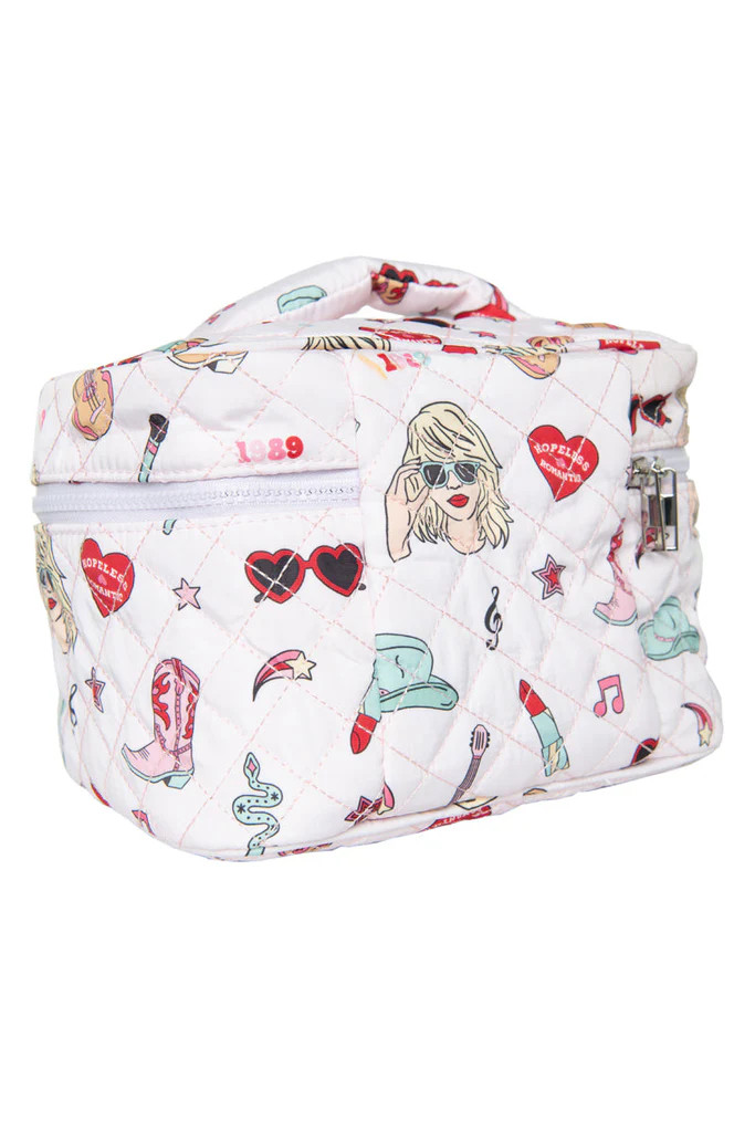 Music Girl Icons Cosmetic Make Up Bag | Katydid.com