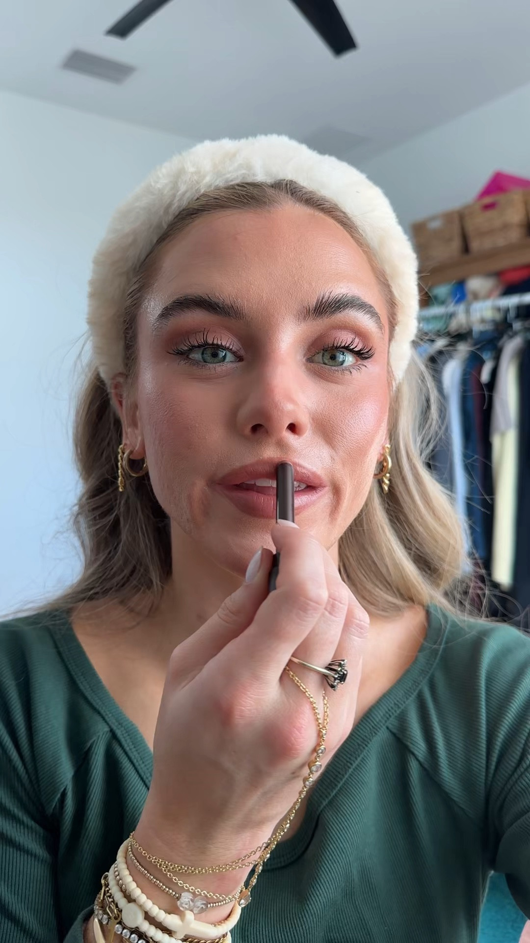 What it is: Mary Phillips’ go-to lipstick in a pocket-size stick that has sheer, shiny color with hyaluronic acid and squalane to hydrate, smooth, and nourish lips

#LTKgrwm #LTKBeauty #LTKFindsUnder50