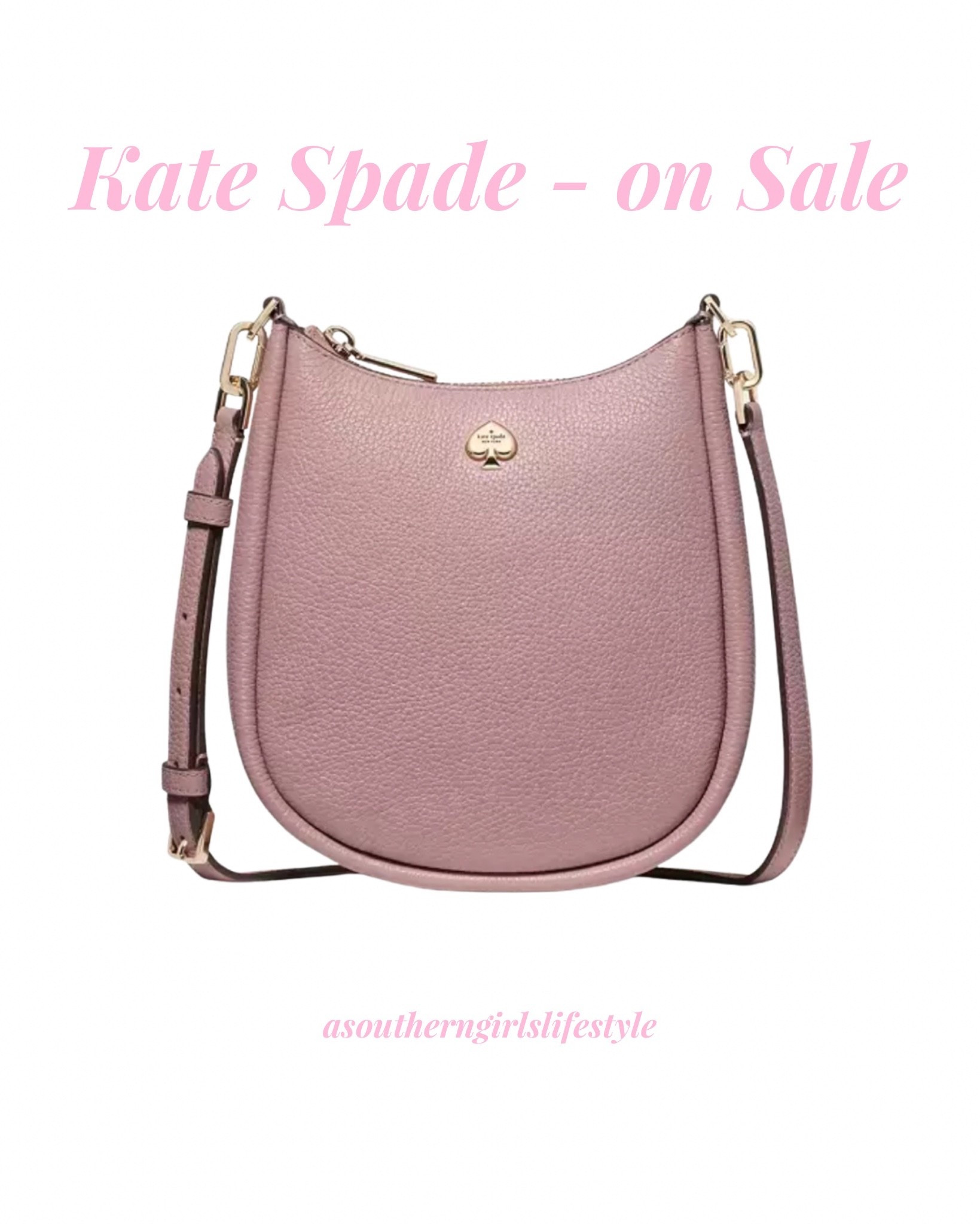 This Dusty Pink Rose 😍 On Sale plus an extra 25 makes it under $72!!

Kate Spade Small Swingpack Crossbody

Purse. Handbag. 

#LTKSaleAlert #LTKSeasonal #LTKFindsUnder100