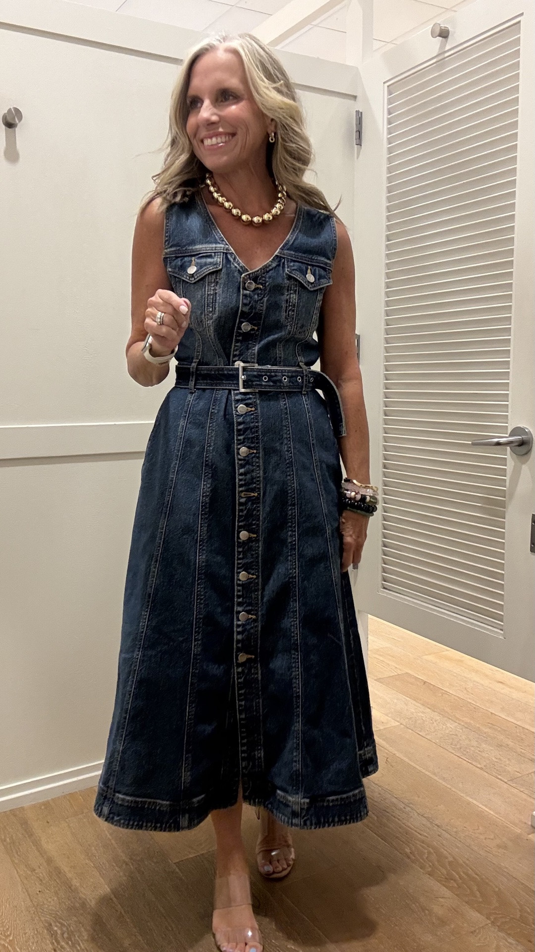 Wearing 0 and would
Probably order a petite because I’m super short waisted. So cute for workwear, teachers, church

#LTKootd #LTKgrwm #LTKSaleAlert