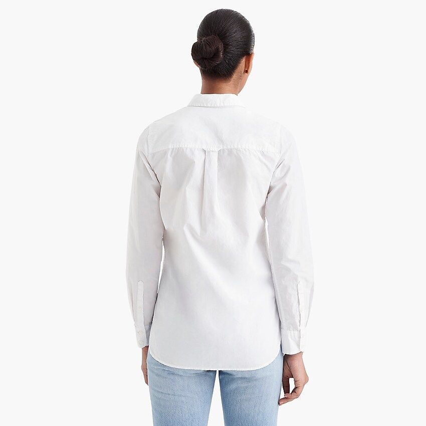 Classic-fit boy shirt in cotton poplin | J.Crew US