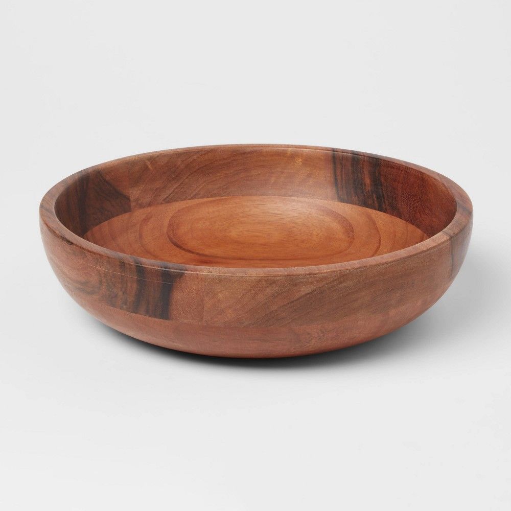 56oz Wood Medium Serving Bowl - Threshold™ | Target