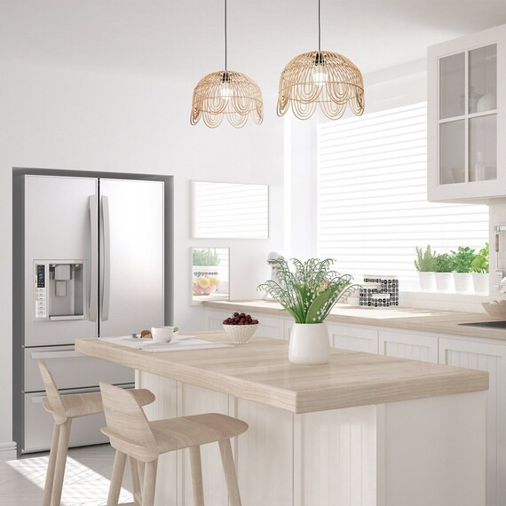 High Quality Rattan Light. Rattan Lampshade. Traditional Art. | Etsy Canada | Etsy (CAD)