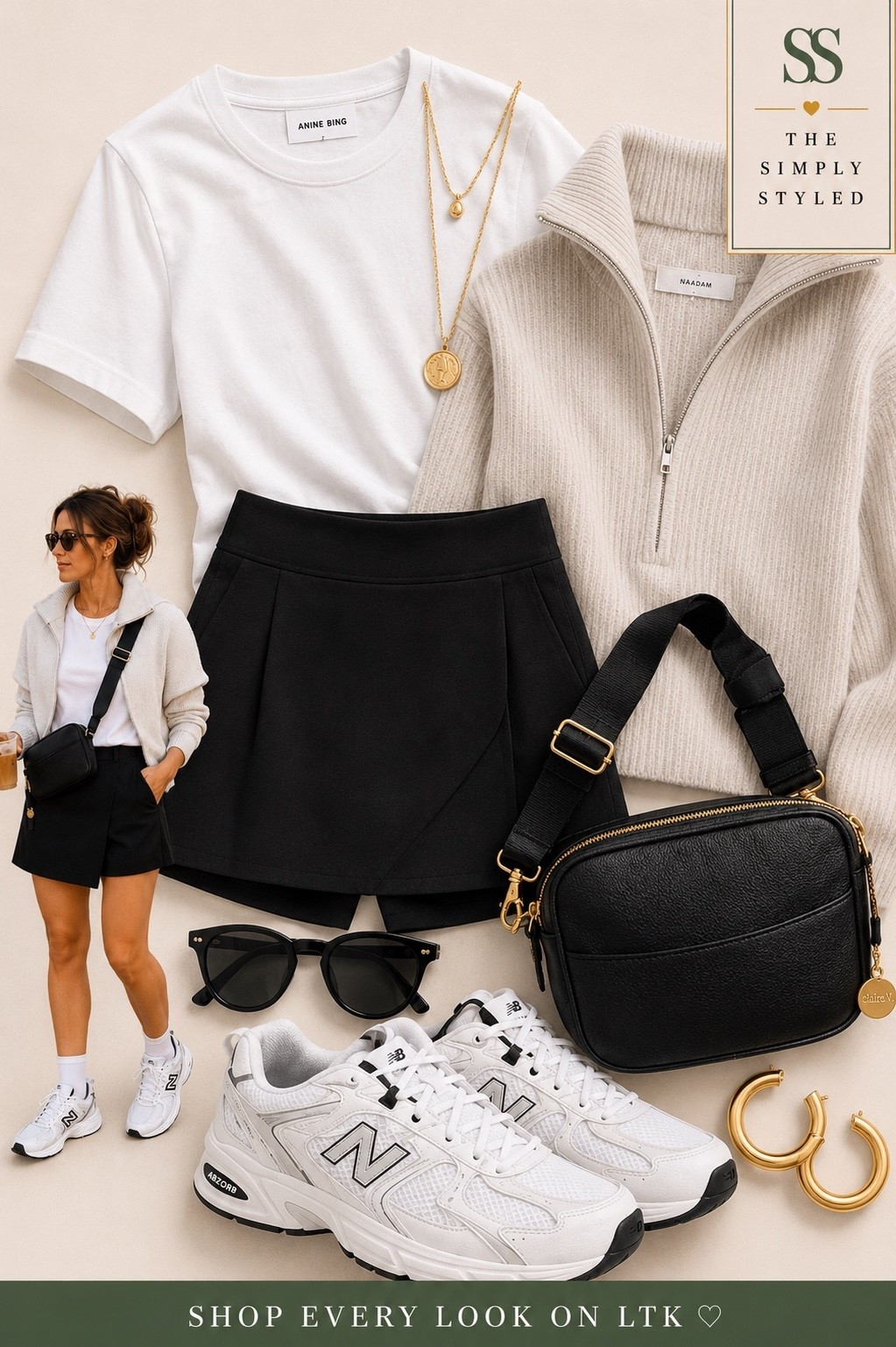 Classic white tee 🤍

This capsule wardrobe staple works with everything—from light wash wide-leg jeans and a chocolate blazer to linen shorts, tailored linen trousers, and a black skort. These are the outfit formulas I reach for over and over because they’re timeless, flattering, and easy to recreate.

Featuring:
✨ White crewneck t-shirt
✨ Light wash denim jeans
✨ Chocolate brown blazer
✨ White linen trousers
✨ Linen shorts
✨ Black skort
✨ Neutral sandals
✨ White sneakers
✨ Everyday handbags
✨ Gold jewelry essentials

Perfect for summer outfits, casual chic style, elevated basics, capsule wardrobe outfits, travel outfits, mom style, neutral fashion, and everyday fashion inspiration.

capsule wardrobe white tee outfit summer-style everyday outfits neutral-style elevated basics casual chic #fashionover30 #fashionover40 #ltkstyle outfit ideas minimal style classic style wardrobe essentials #summer capsule wardrobe

#LTKootd