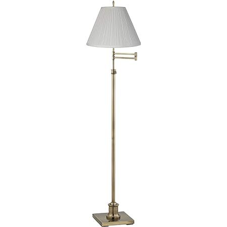 360 Lighting Westbury Traditional Swing Arm Floor Lamp Adjustable Height Standing 70" Tall Antiqu... | Amazon (US)