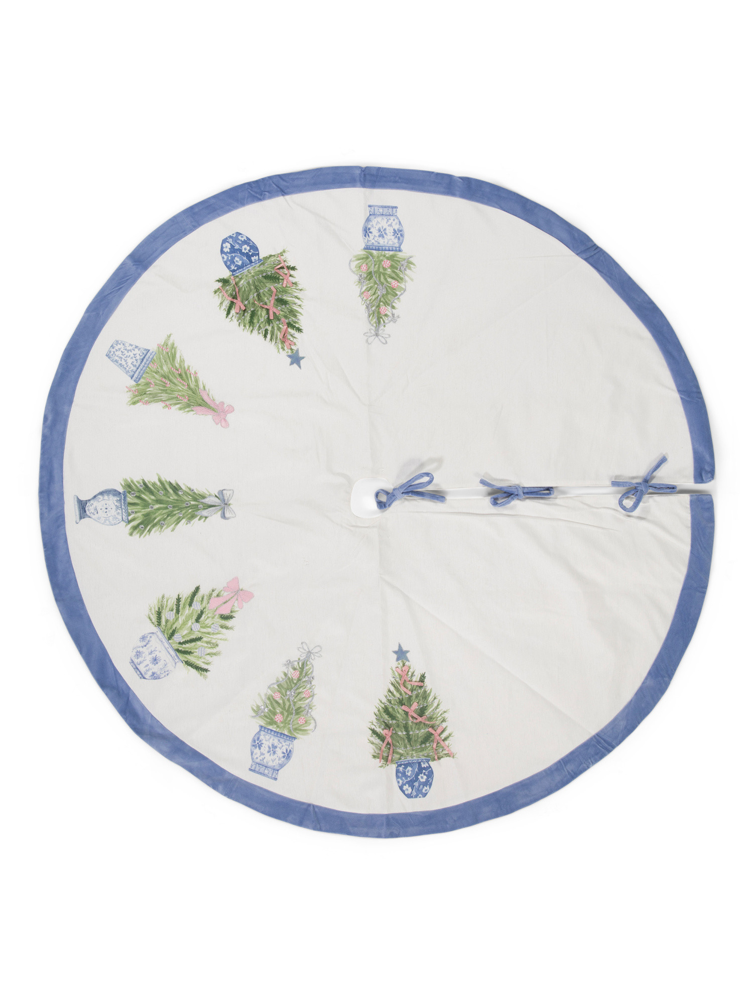 56in Chinoiserie Trees Tree Skirt | Marshalls