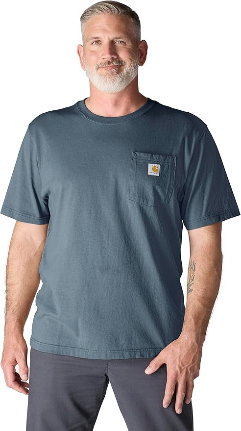 Carhartt Men's Iconic K87 Pocket T-Shirt | Amazon (US)