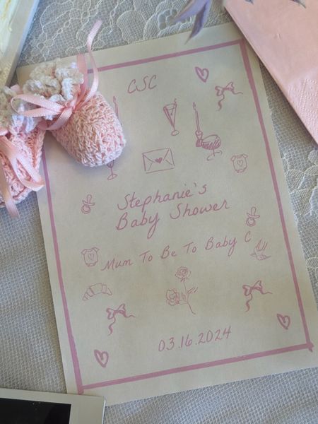baby shower menus and matchboxes from Etsy for baby girl 

#LTKbaby #LTKparties #LTKbump