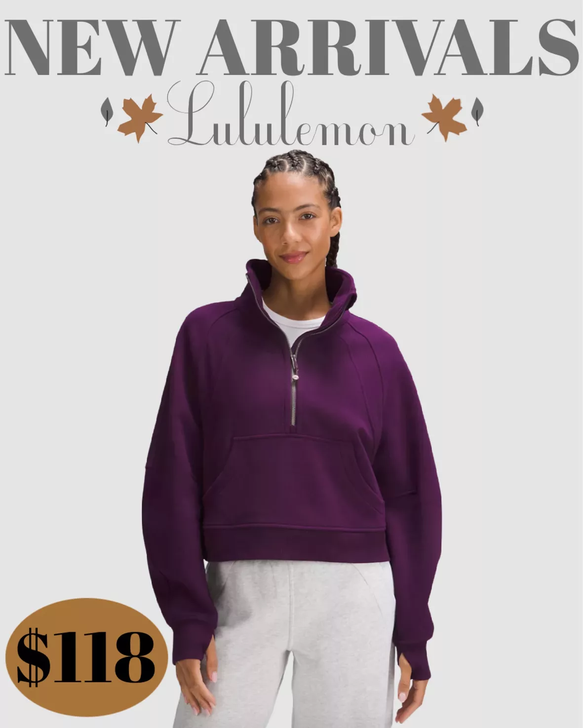 Lululemon athletica Scuba Oversized Full-Zip Hoodie, Women's Hoodies &  Sweatshirts