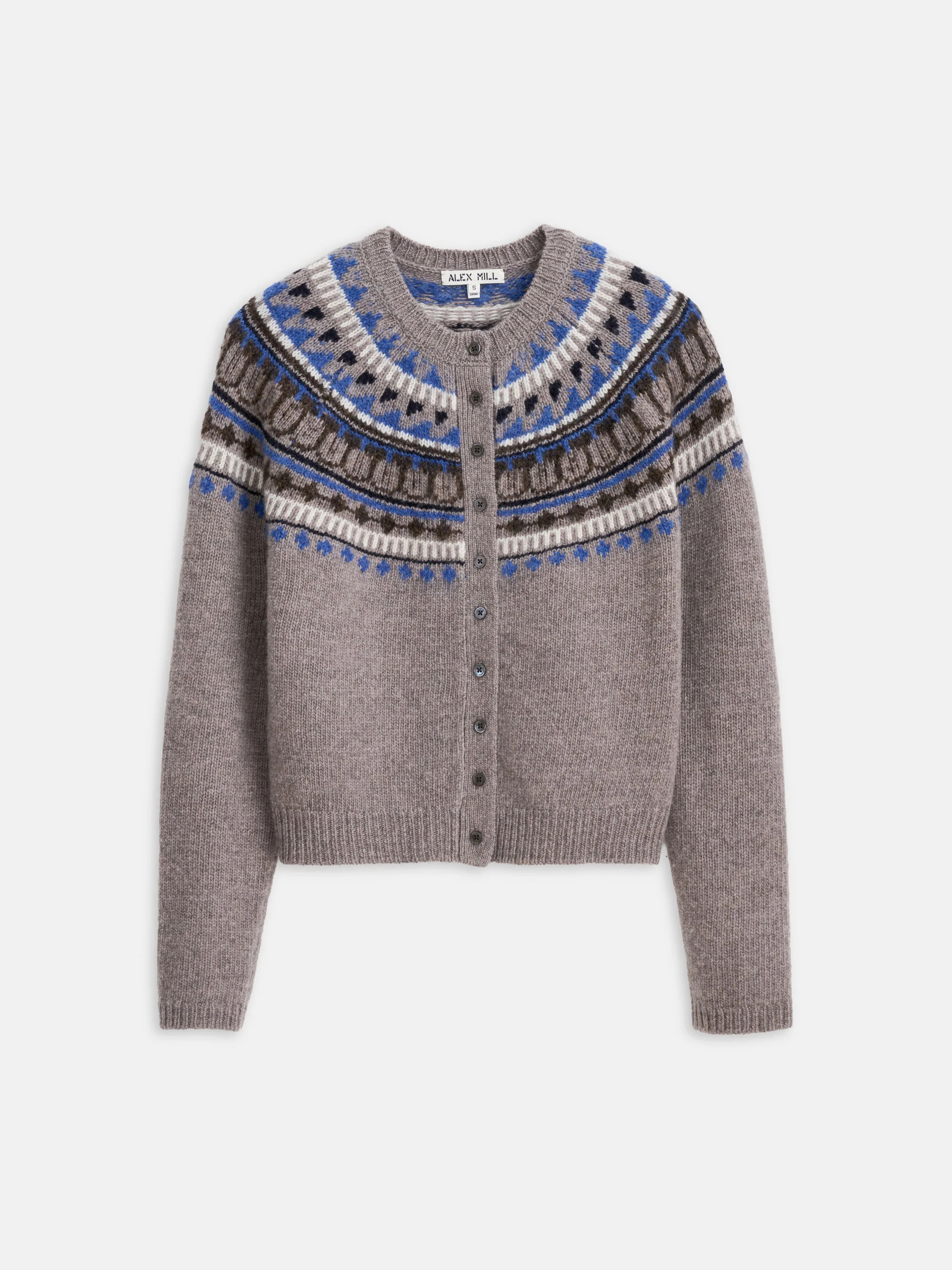 Charlotte Fairisle Sweater in Wool | Alex Mill