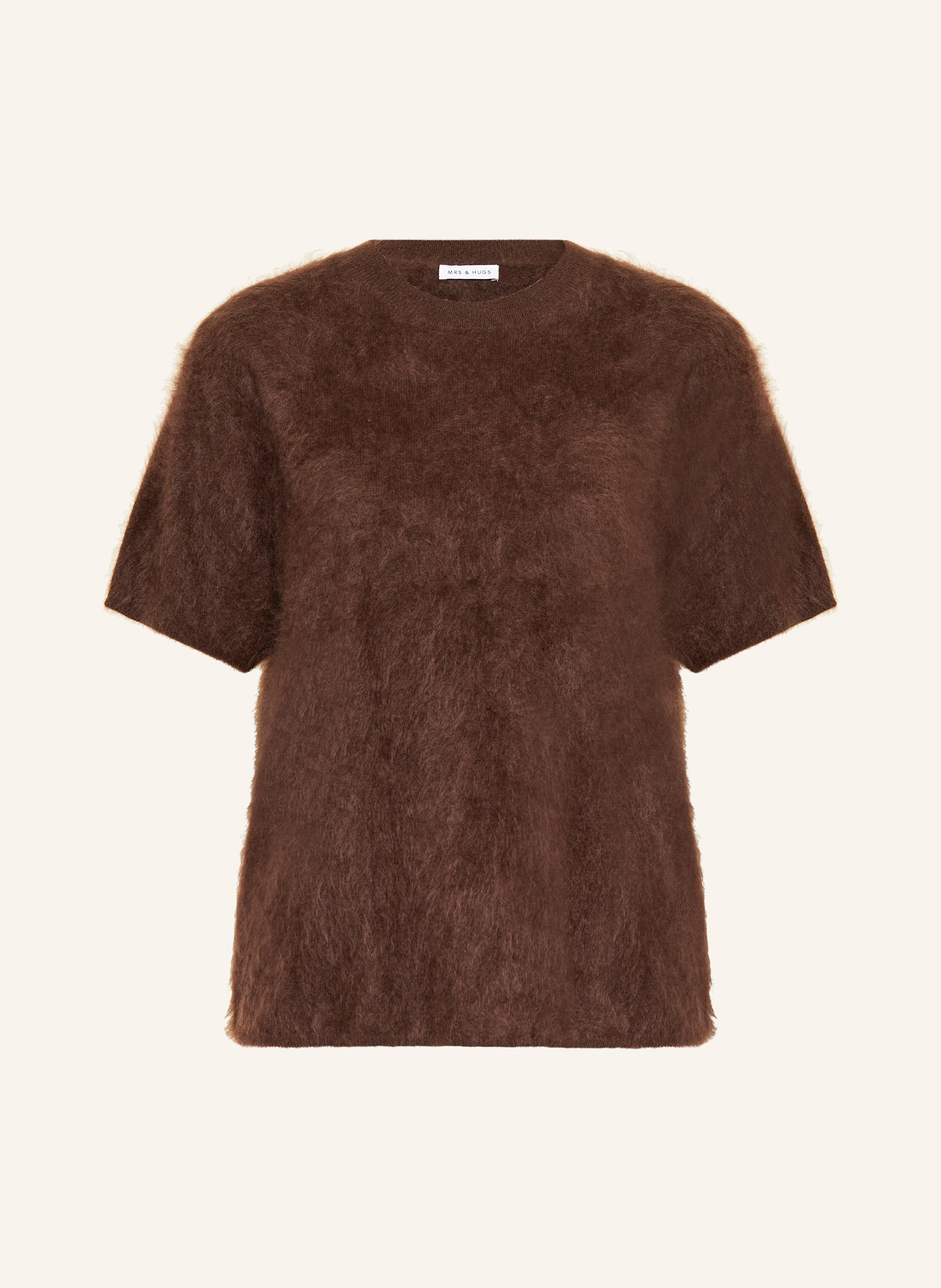 MRS & HUGS Strickshirt aus Cashmere in dunkelbraun | Breuninger (DACH)