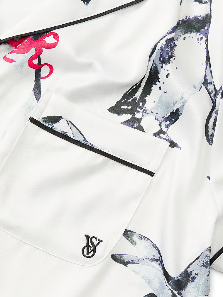 Satin Short Pajama Set | Victoria's Secret (US / CA )