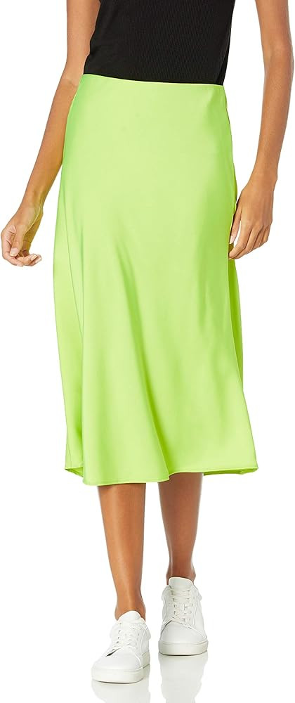 The Drop Women's Maya Silky Slip Skirt | Amazon (US)