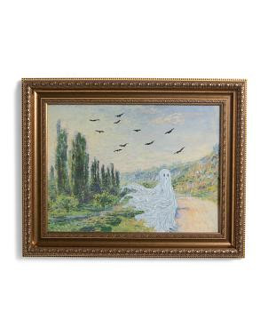 16x20 White Ghost Monet Wall Art | TJ Maxx