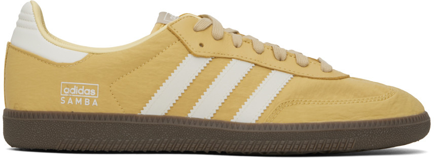 adidas Originals Yellow Samba OG Sneakers | SSENSE